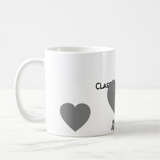 "Klassenkönigin. Zuhause Held." Kaffeetasse