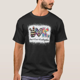 Klassenlehrer Frieden Liebe Kindergarten-Team Kind T-Shirt
