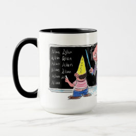 "Klassenletzt-" Tasse Edgar Allan Poe