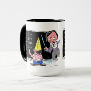 "Klassenletzt-" Tasse Edgar Allan Poe