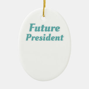 Klassenvorsitzender Geschenk des zukünftigen Präsi Keramik Ornament