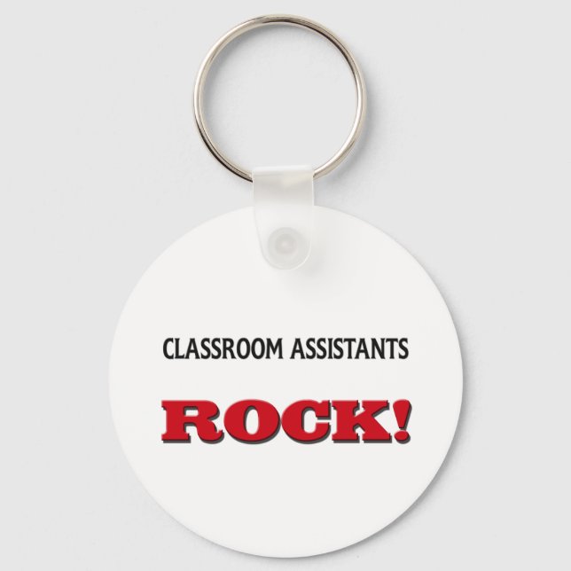 Klassenzimmer Assistenzkraft Rock Schlüsselanhänger (Vorderseite)