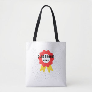 Klassenzimmer Hero Tote Bag - Lehrerbewertung Gif Tasche