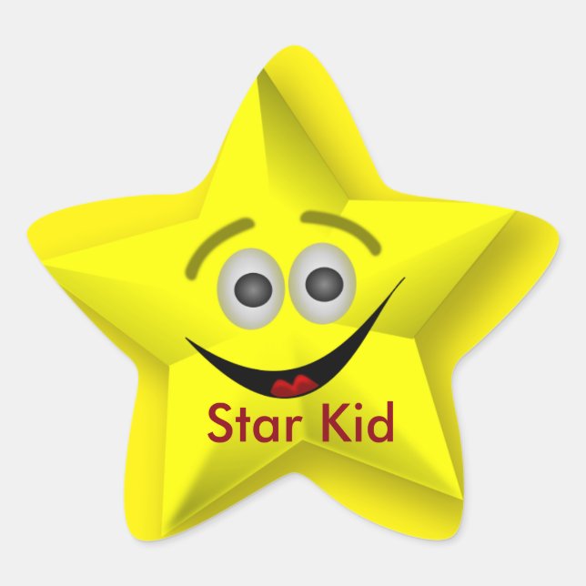 Klassenzimmer Sticker Star Kids (Vorderseite)