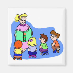 Klassenzimmer Storytime Magnet
