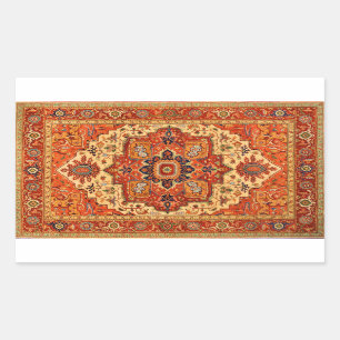 KLASSIC PERSIAN RUG RECHTECKIGER AUFKLEBER