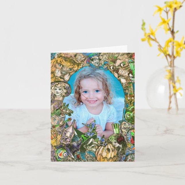 KLASSIC WIZARD DER OZ-FREUNDSCHAFTSKARTE KARTE (Gelbe Blume)