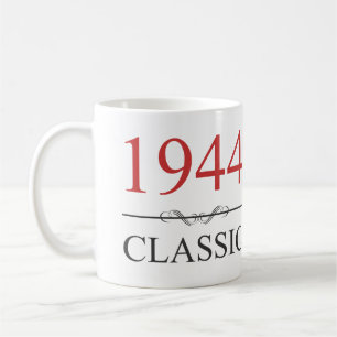 Klassik 1944 80. Geburtstag Kaffeetasse