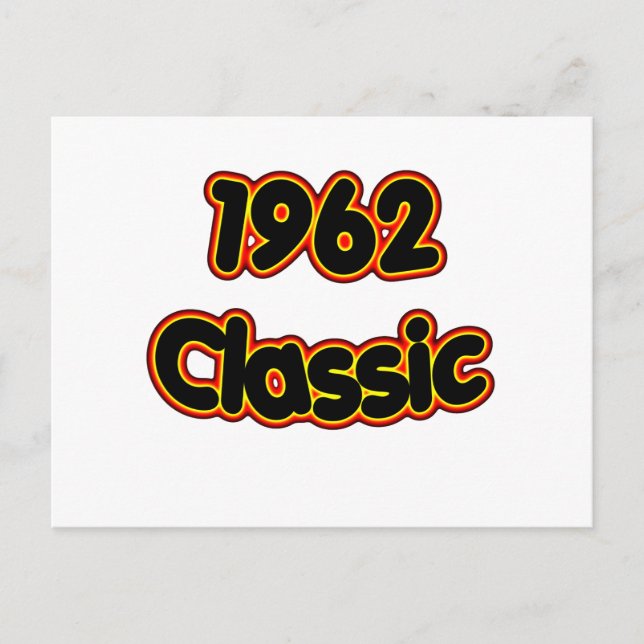 Klassik 1962 postkarte (Vorderseite)