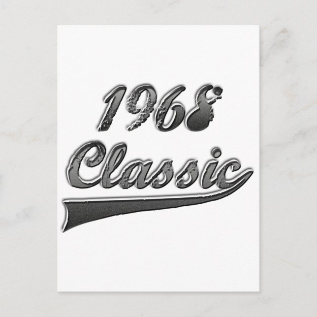 Klassik 1968 postkarte (Vorderseite)