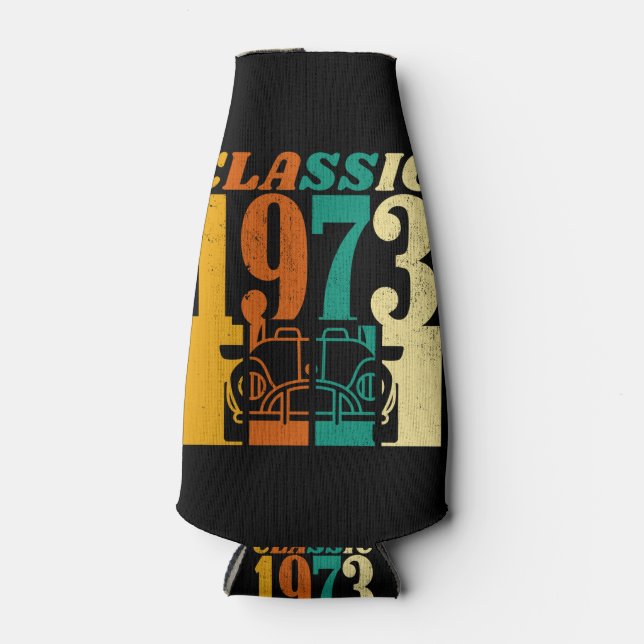 Klassik 1973 52. Geburtstag Flaschenkühler (Vorderseite)