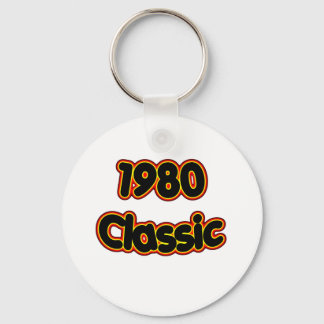 Klassik 1980 schlüsselanhänger