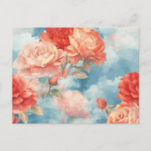 Klassik - Angelic Pink & Rote Rosen in weichen Wol