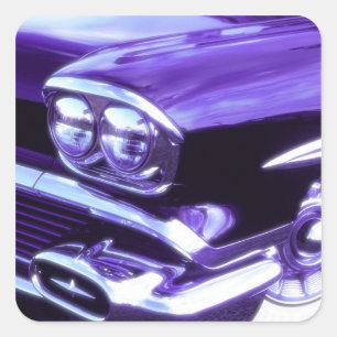Klassiker: 1958 Chevrolet Quadratischer Aufkleber