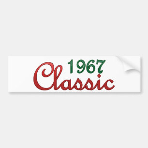 Klassiker 1967 autoaufkleber