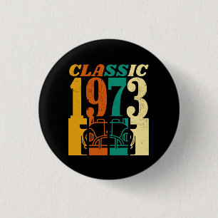 Klassiker 1973 52. Geburtstag Button
