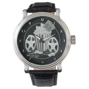 Klassiker aus Schwarz und Weiß Armbanduhr