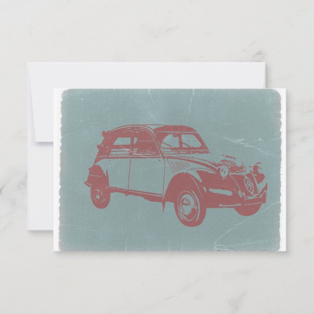 Klassiker Auto (Vorderseite)