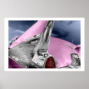 Klassiker-Auto 187 Poster Druck