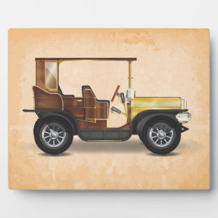 Klassiker Auto Fotoplatte