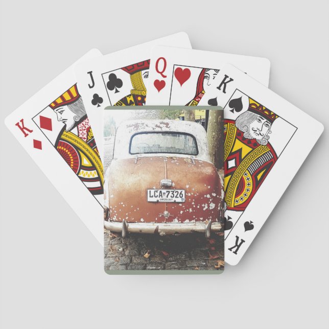 KLASSIKER AUTO SPIELKARTEN (Rückseite)