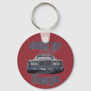 Klassiker-Autoclub-Geschenk für Oldtimer-Liebhaber Schlüsselanhänger