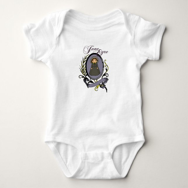 Klassiker-Baby-Shirt Janes Eyre kleines Baby Strampler (Vorderseite)