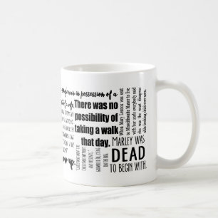 Klassiker-erste Linien in der Literatur-Tasse Kaffeetasse