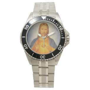 Klassiker-heiliges Herz von Jesus-Uhr Armbanduhr