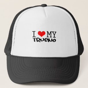 Klassiker "ich Liebe mein Trueno" Entwurf Truckerkappe