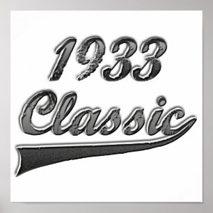 Klassiker-Plakat 1933 Poster