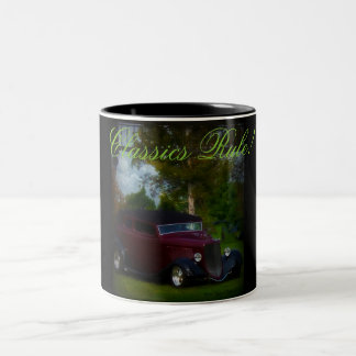 Klassiker-Regel Zweifarbige Tasse