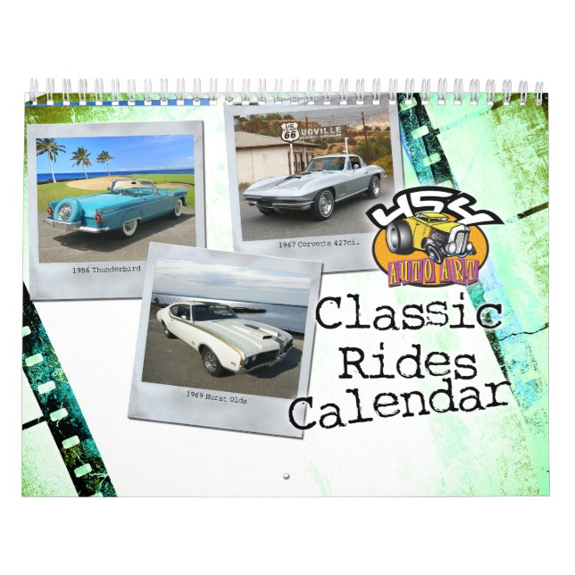 Klassiker reitet Auto-Kalender Kalender (Titelbild)