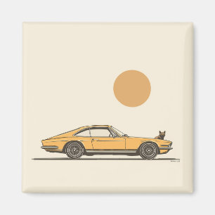 Klassikwagen Jaguars Magnet