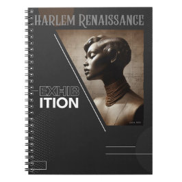 Klassisch anspruchsvolle Harlem-Renaissance-Epoche Notizblock