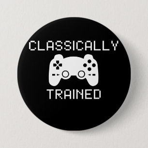 KLASSISCH AUSGEBILDET BUTTON