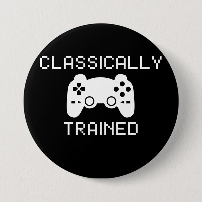KLASSISCH AUSGEBILDET BUTTON (Vorderseite)