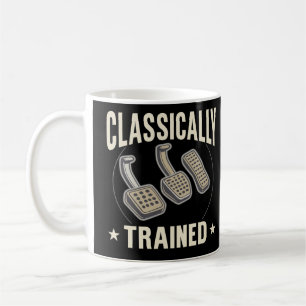 Klassisch ausgebildeter Funny-Car-Pedals-Fahrer Hu Kaffeetasse