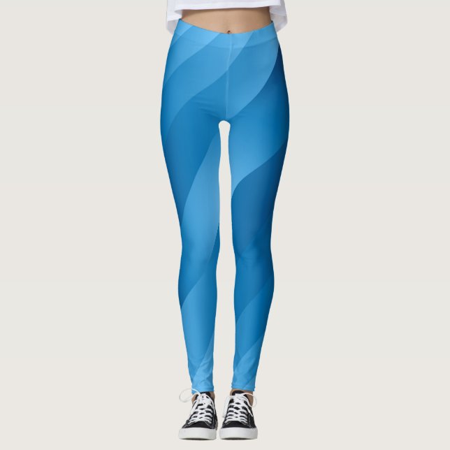 klassisch blau 21 leggings (Vorderseite)
