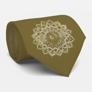 Klassisch buntes Mandala Indien-Stil 4 Krawatte