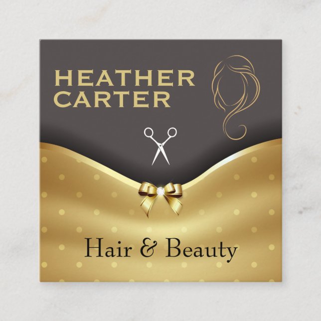 Klassisch | Die Schönheit der Frauen im Haar Terminkarte (Vorderseite)