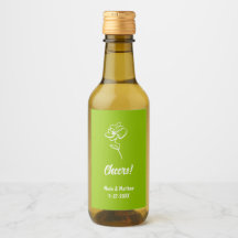 Klassisch & Elegant Zitrus Grün Florale Skizze