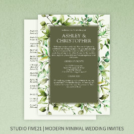 Klassisch elegante Rustikale Hochzeit an der blühe Programm