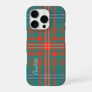 Klassisch elegante Wilson-Rustic-Tartan-Karo iPhone 16 Pro Hülle