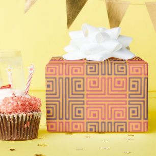 Klassisch Herzliches Chic Whimsical-Mutter-Geburts Geschenkpapier