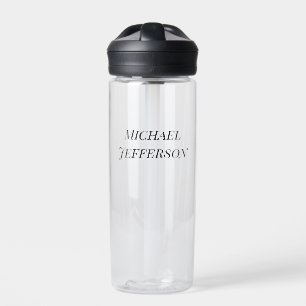 Klassisch kreativ Trendy Black & White Trinkflasche