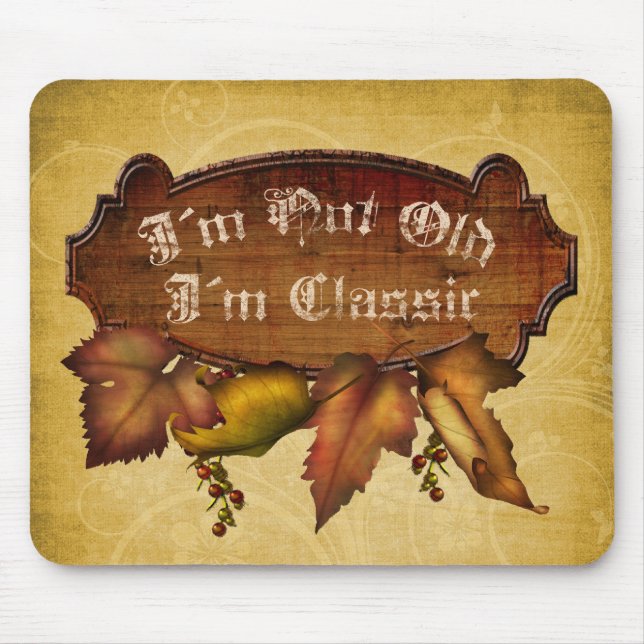 Klassisch Mousepad (Vorne)