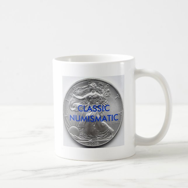 KLASSISCH NUMISMATISCH KAFFEETASSE (Rechts)
