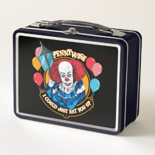 Klassisch pennywise - ich könnte Sie einfach essen Metall Brotdose