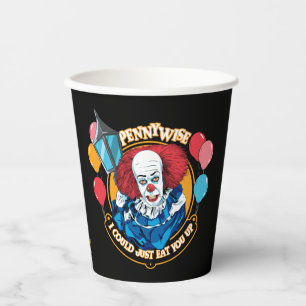 Klassisch pennywise - ich könnte Sie einfach essen Pappbecher